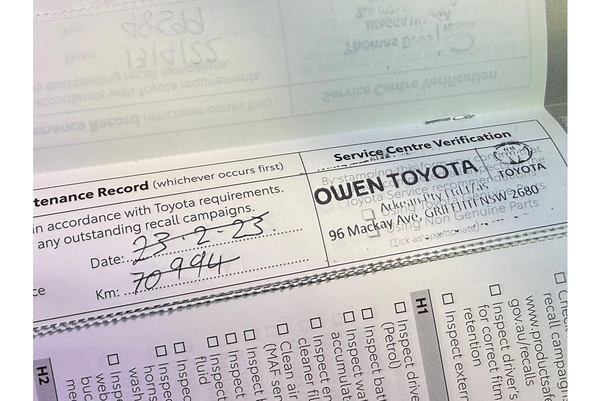 2020 Toyota Hilux SR GUN126R 4X4