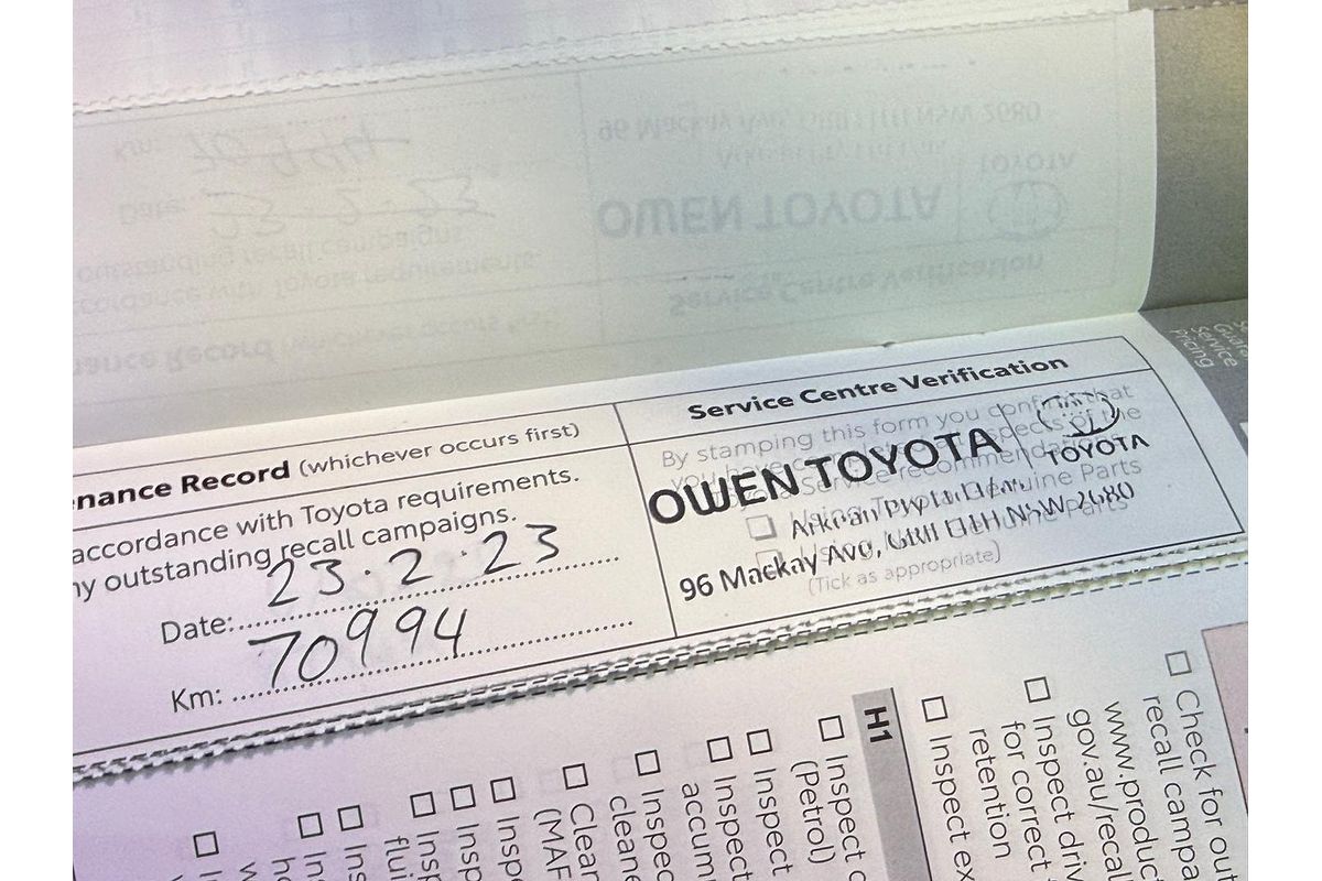 2020 Toyota Hilux SR GUN126R 4X4