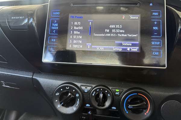 2017 Toyota Hilux Workmate GUN122R Rear Wheel Drive