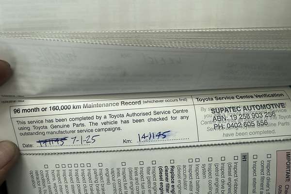 2017 Toyota Hilux Workmate GUN122R Rear Wheel Drive