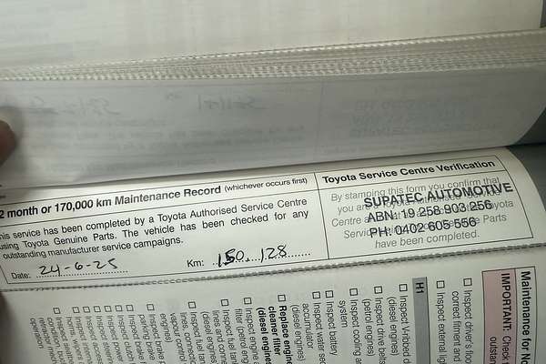 2017 Toyota Hilux Workmate GUN122R Rear Wheel Drive