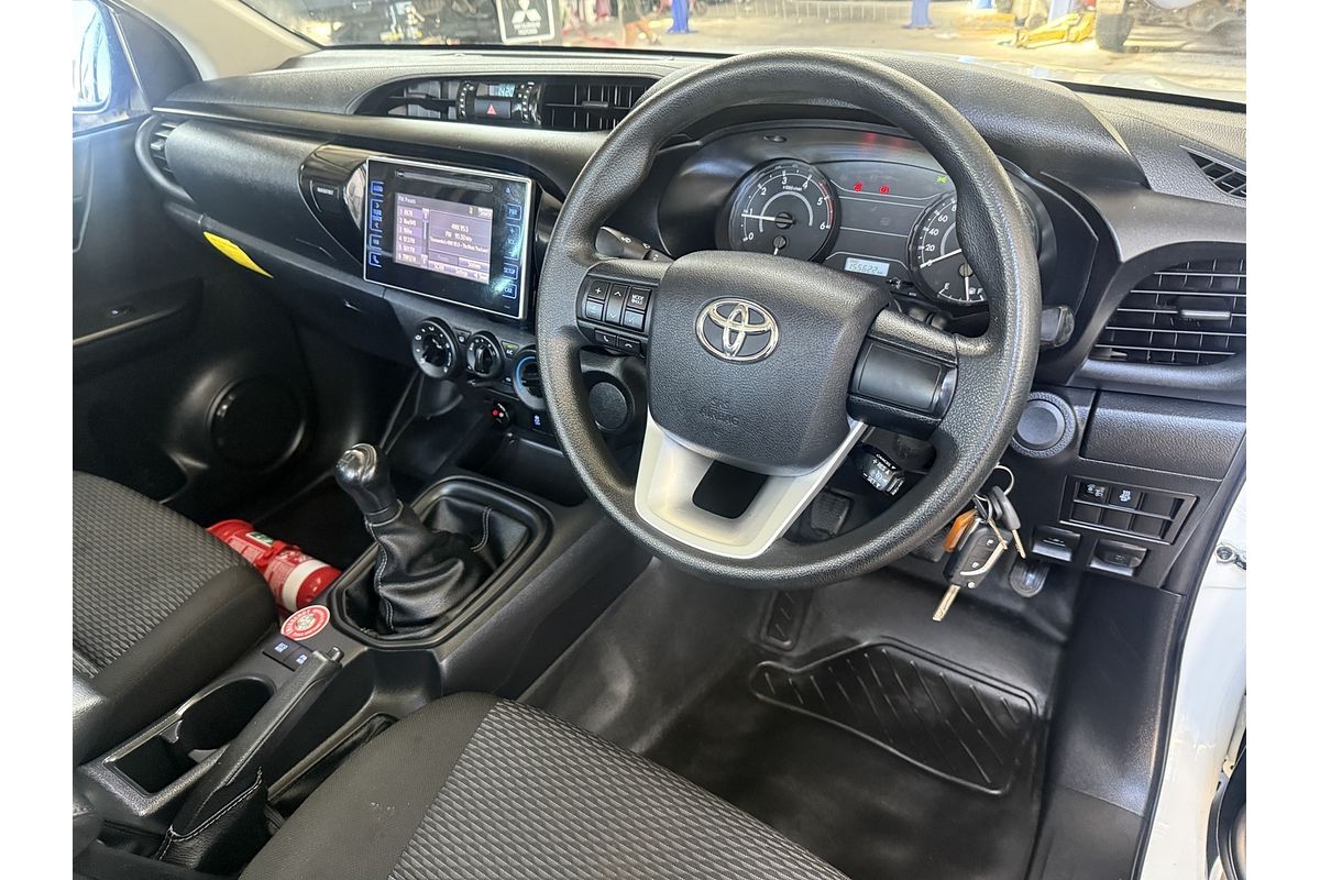 2017 Toyota Hilux Workmate GUN122R Rear Wheel Drive