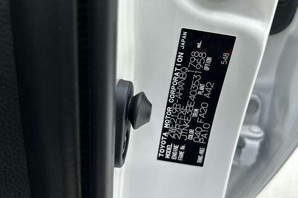 2024 Toyota Corolla Ascent Sport Hybrid ZWE219R