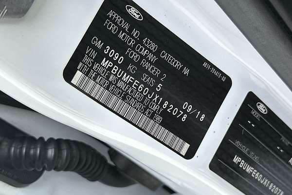 2018 Ford Ranger Raptor PX MkIII 4X4 2.0L