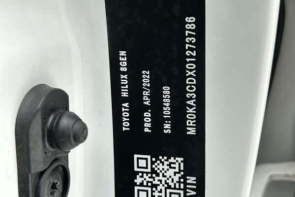 2022 Toyota Hilux SR GUN126R 4X4