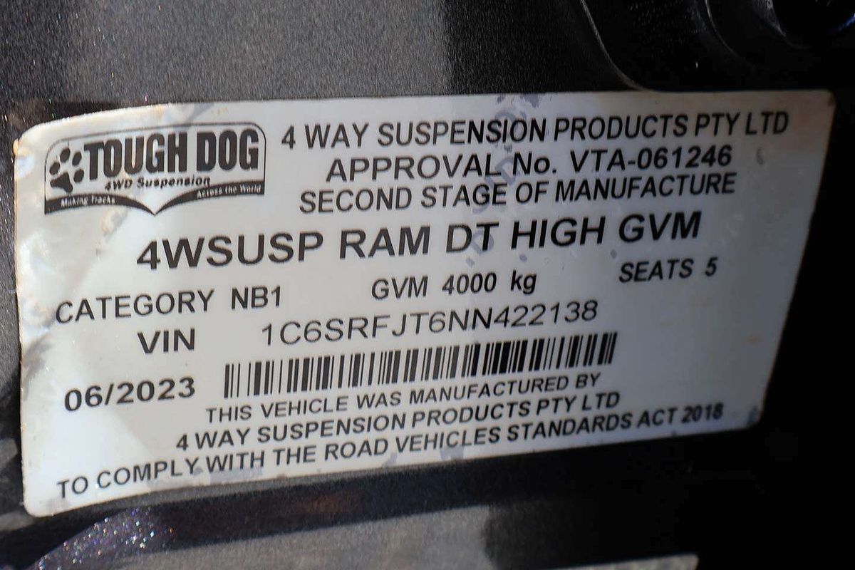 2023 RAM 1500 Laramie DT 4X4 SWB