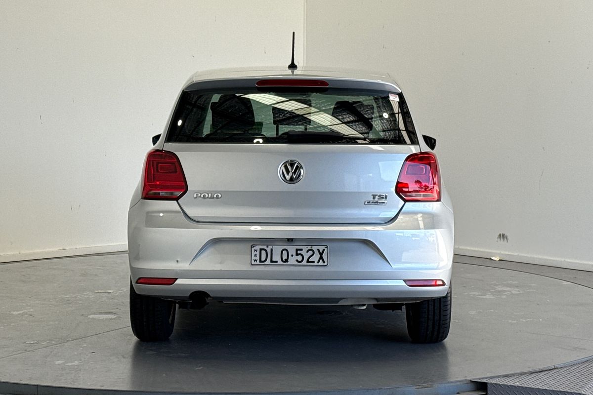2016 Volkswagen Polo 81TSI Comfortline 6R