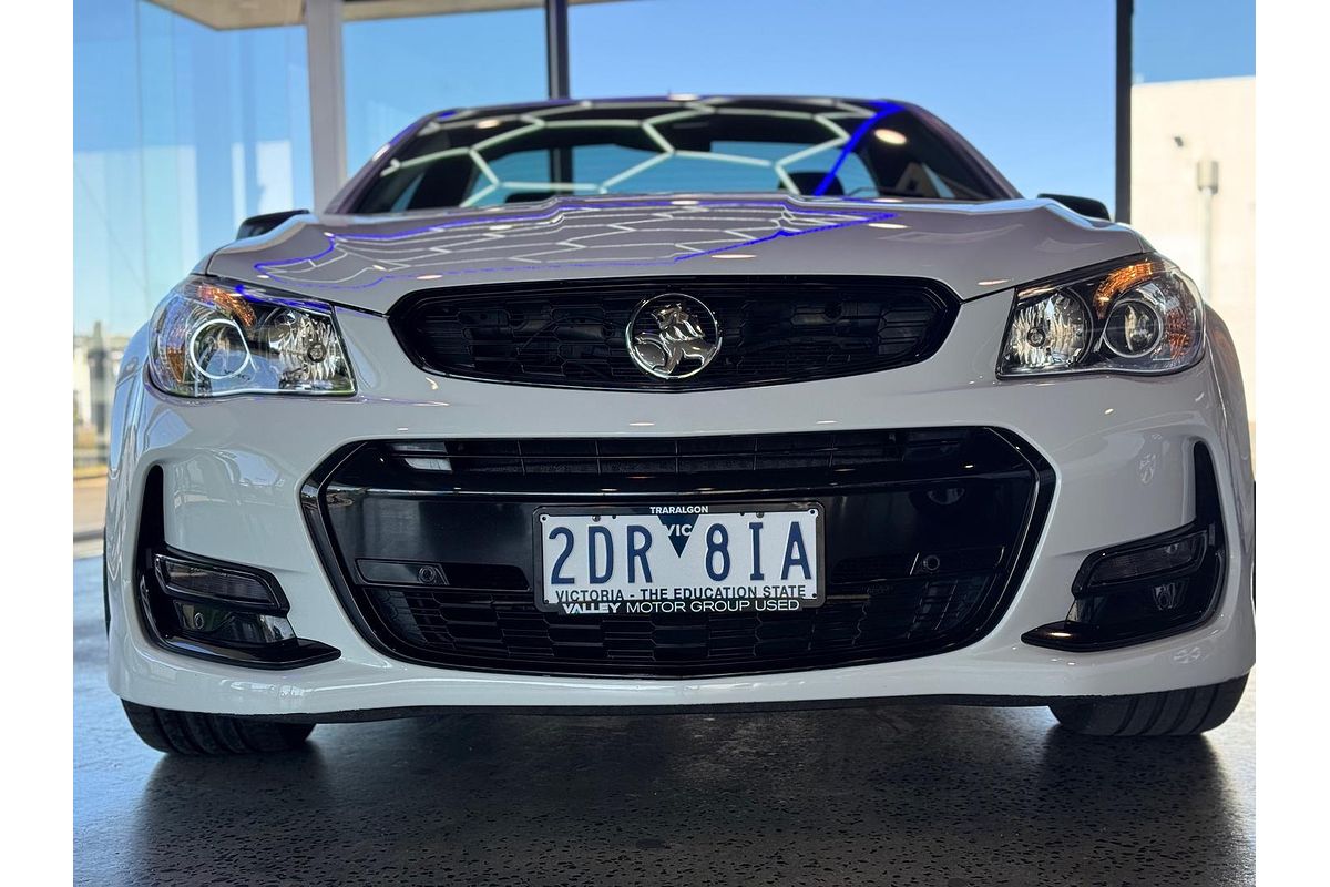 2016 Holden Ute SV6 Black VF Series II Rear Wheel Drive