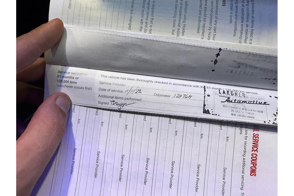 2016 Holden Ute SV6 Black VF Series II Rear Wheel Drive