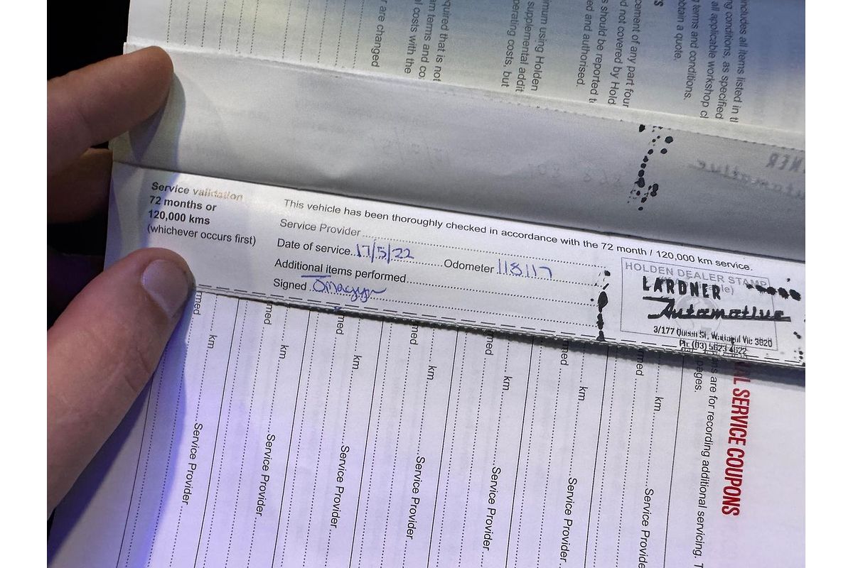 2016 Holden Ute SV6 Black VF Series II Rear Wheel Drive