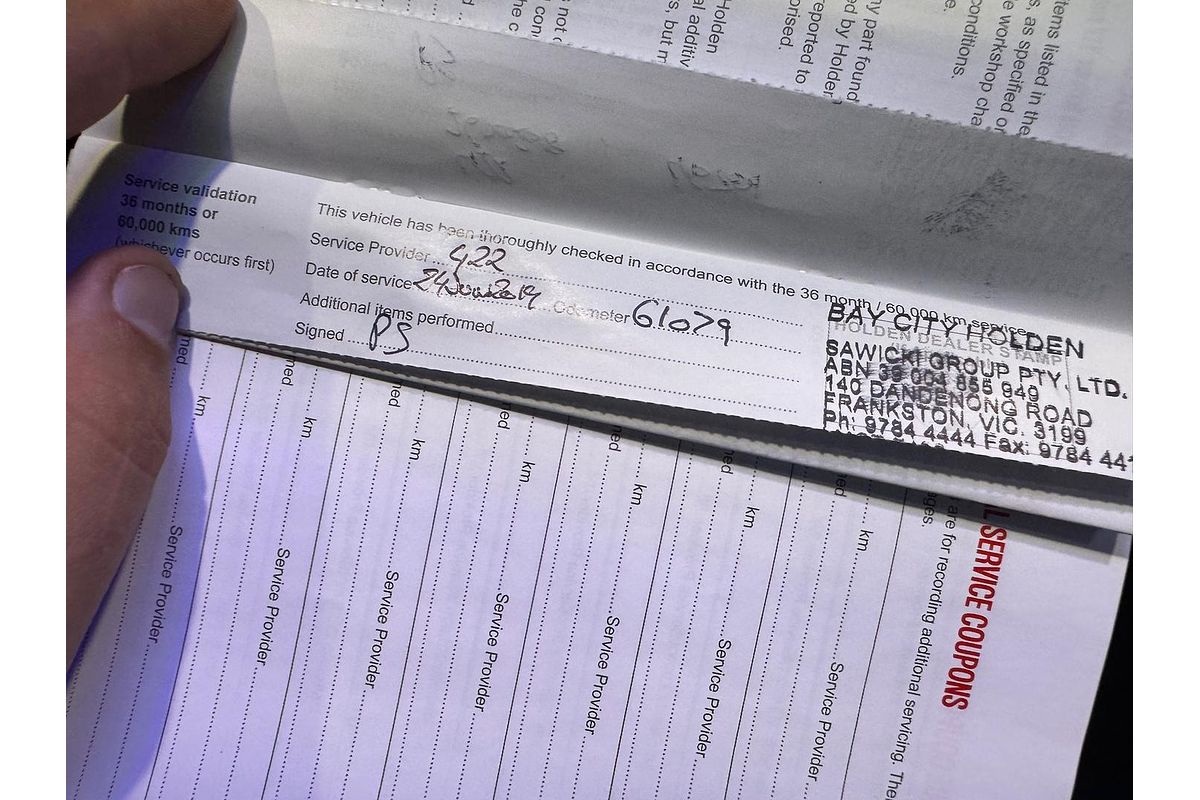 2016 Holden Ute SV6 Black VF Series II Rear Wheel Drive