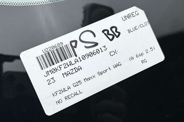 2023 Mazda CX-5 G25 Maxx Sport KF Series