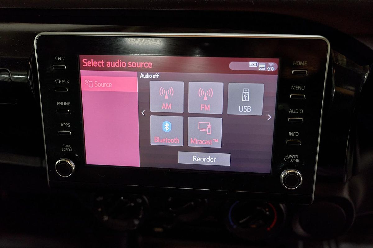 2022 Toyota Hilux Workmate TGN121R Rear Wheel Drive