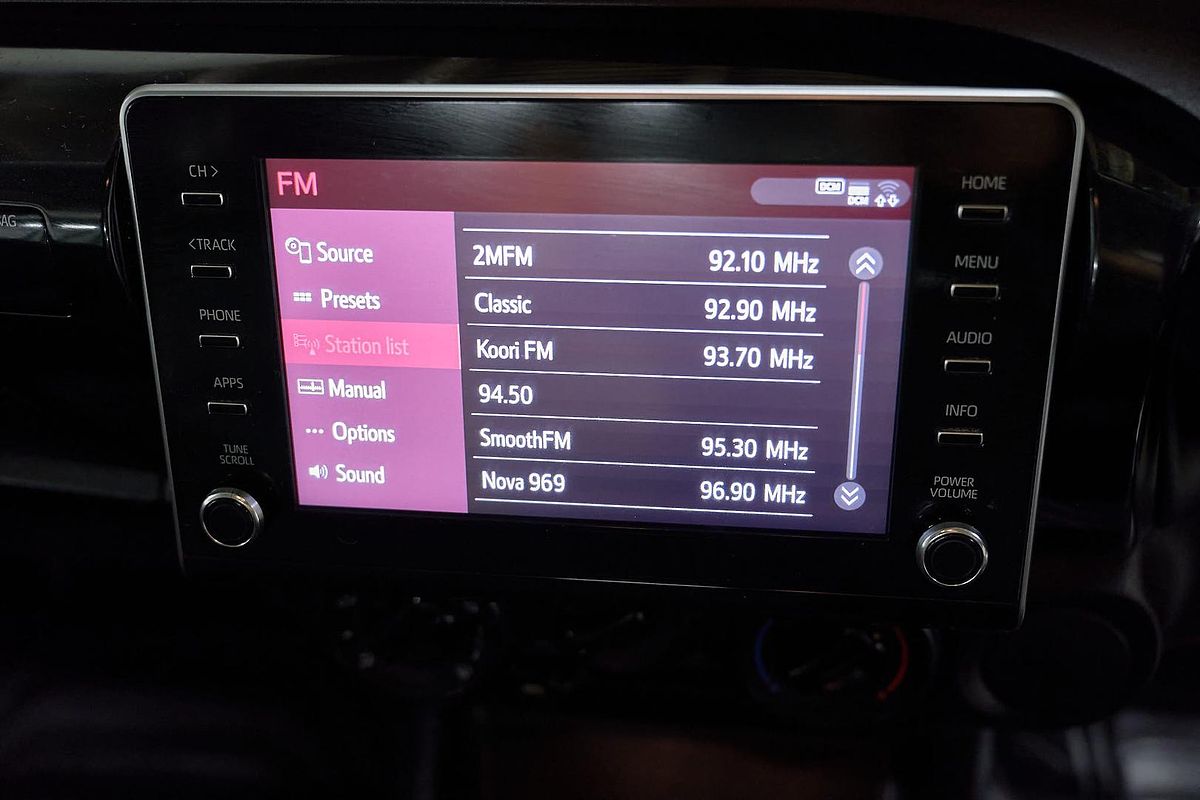 2022 Toyota Hilux Workmate TGN121R Rear Wheel Drive