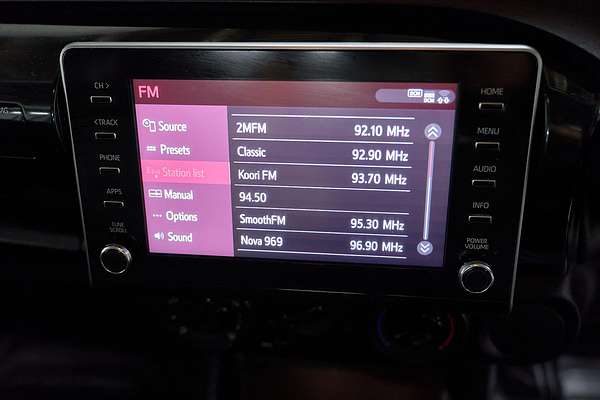 2022 Toyota Hilux Workmate TGN121R Rear Wheel Drive