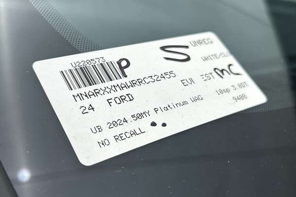 2024 Ford Everest Platinum 3.0L