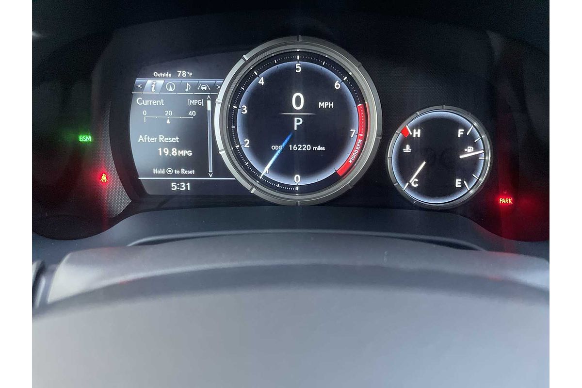 2022 Lexus RX F SPORT Handling