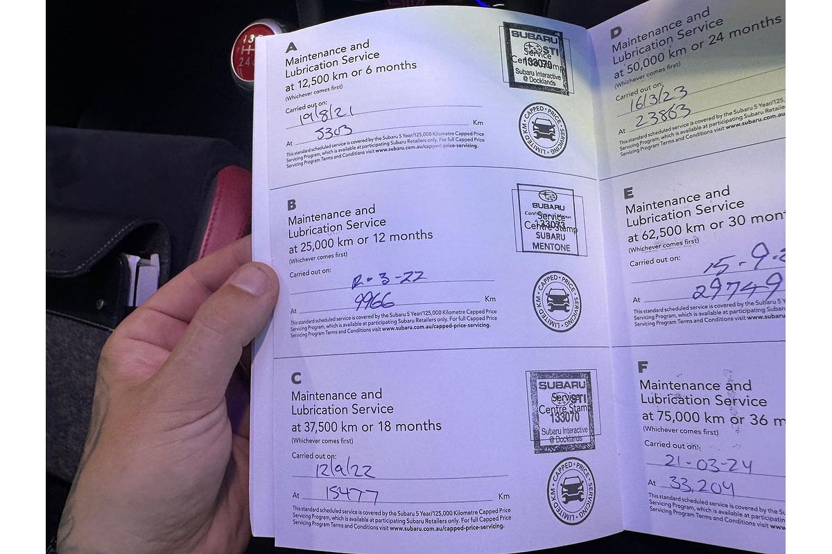 2020 Subaru WRX STI spec.R VA