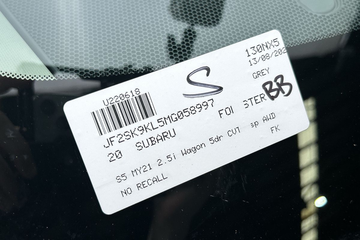 2020 Subaru Forester 2.5i S5