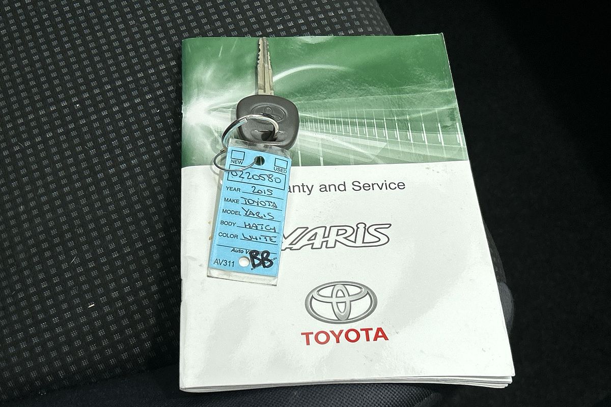 2015 Toyota Yaris SX NCP131R