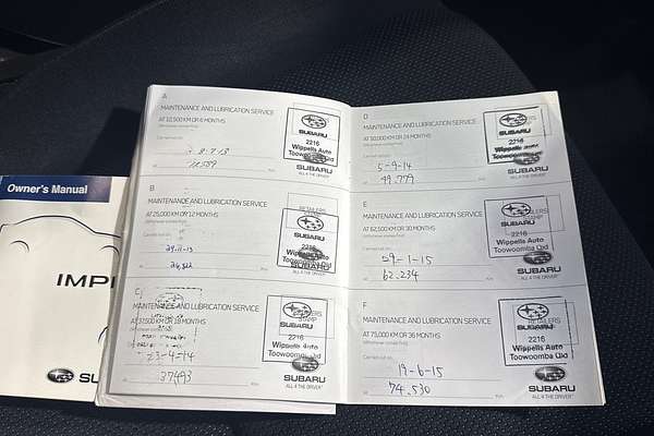 2012 Subaru XV 2.0i G4X