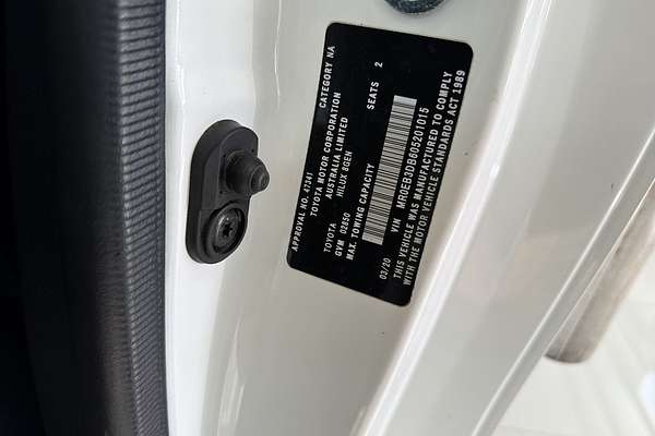 2020 Toyota Hilux Workmate Hi-Rider GUN135R Rear Wheel Drive