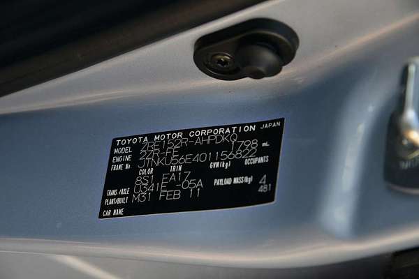 2011 Toyota Corolla Ascent ZRE152R