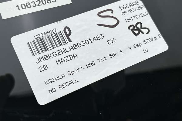 2020 Mazda CX-8 Sport KG Series