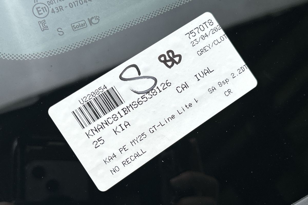 2025 Kia Carnival GT-Line Lite KA4 PE