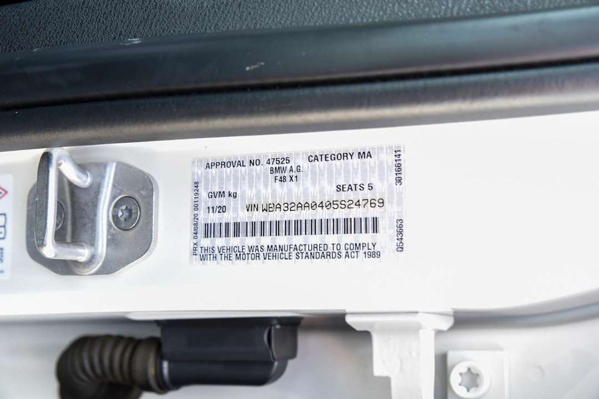 2020 BMW X1 sDrive18i F48 LCI