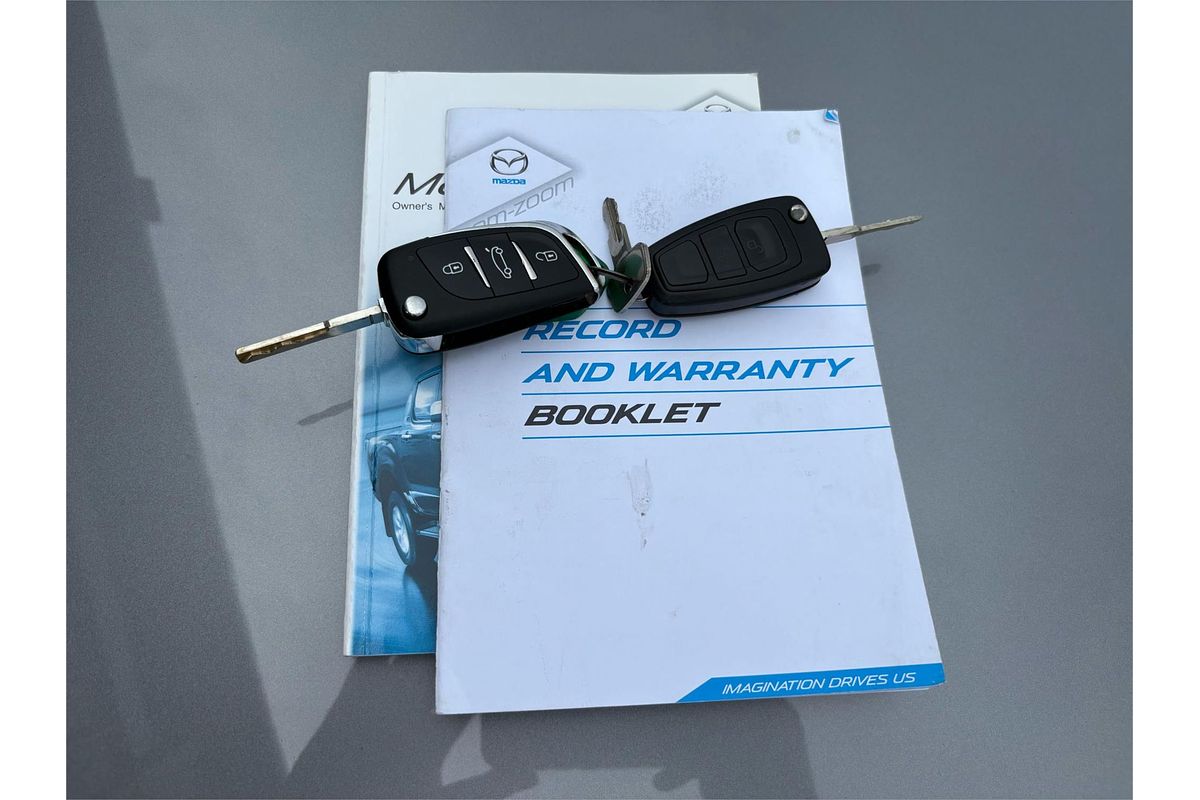 2015 Mazda BT-50 XT Hi-Rider MY16 Rear Wheel Drive