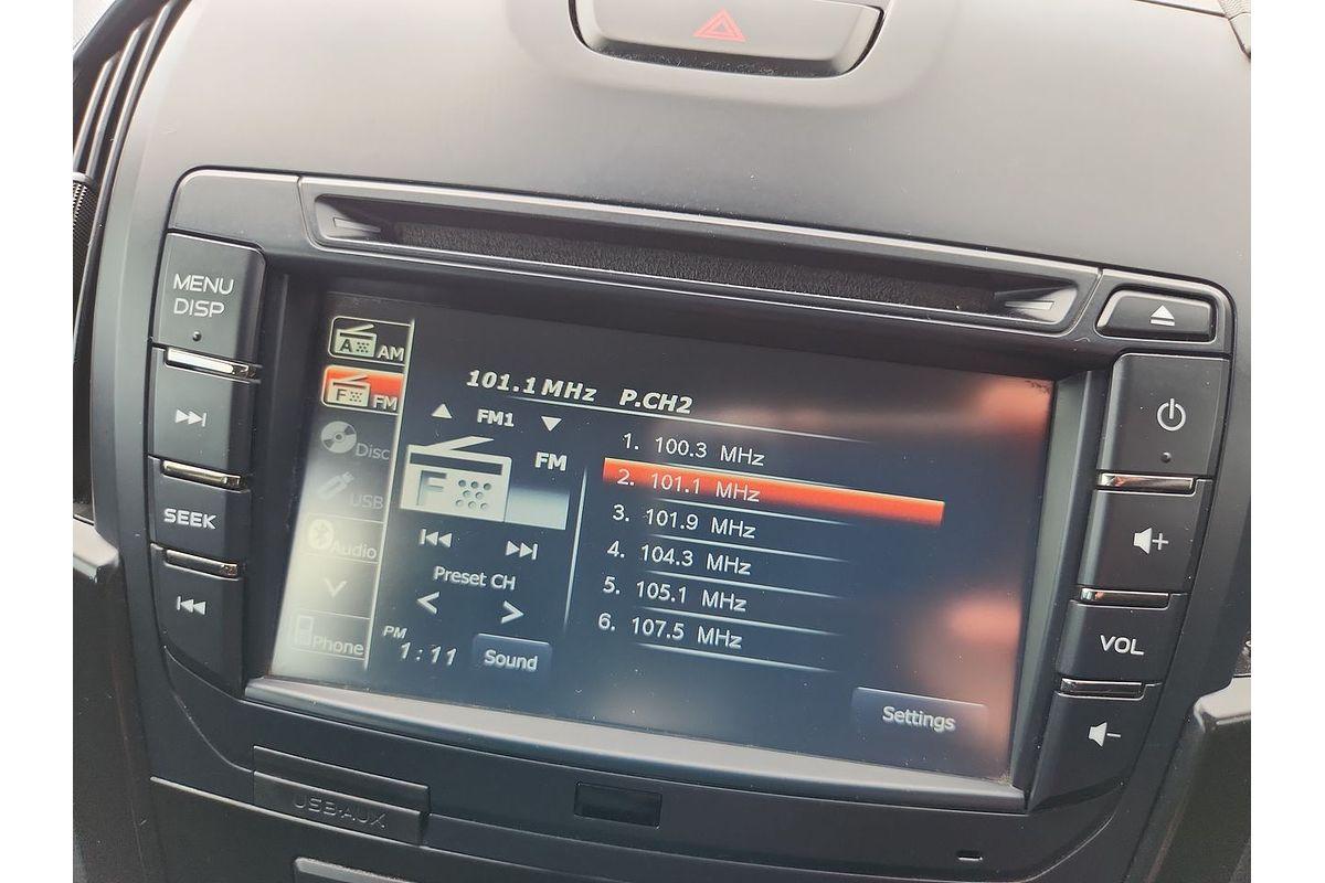 2018 Isuzu D-MAX SX High Ride Rear Wheel Drive