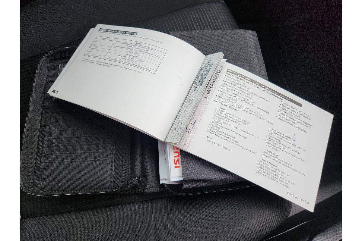 2018 Isuzu D-MAX SX High Ride Rear Wheel Drive