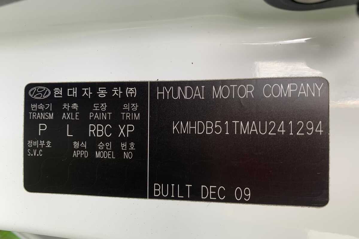 2009 Hyundai i30 SX FD
