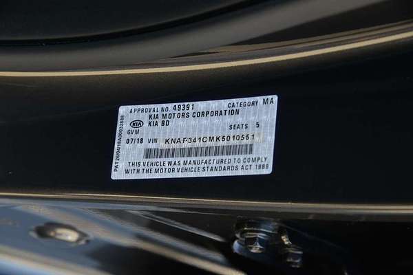 2018 Kia Cerato Sport+ BD