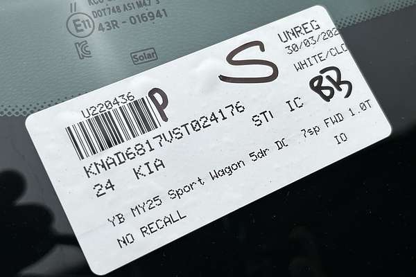 2024 Kia Stonic Sport YB