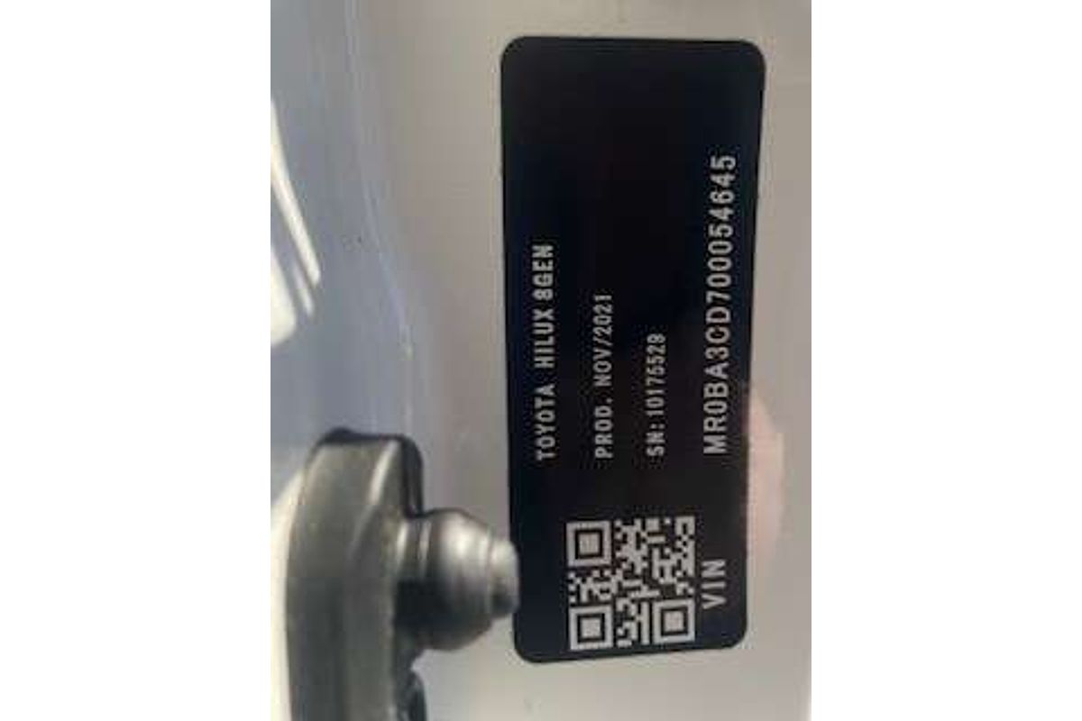 2021 Toyota Hilux SR5 GUN126R 4X4