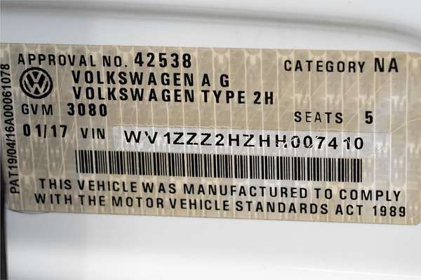 2016 Volkswagen Amarok TDI550 Highline 2H 4X4