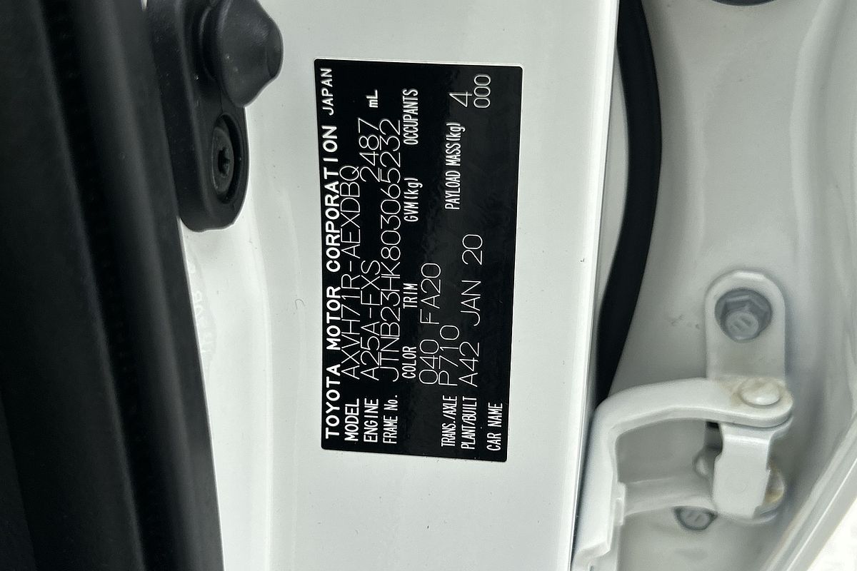 2020 Toyota Camry Ascent AXVH71R