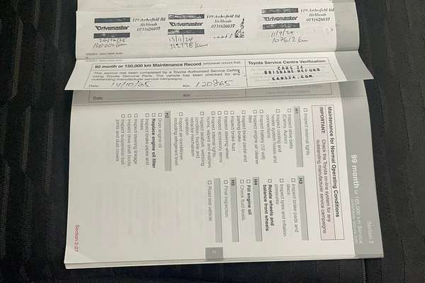 2016 Toyota Camry Altise ASV50R