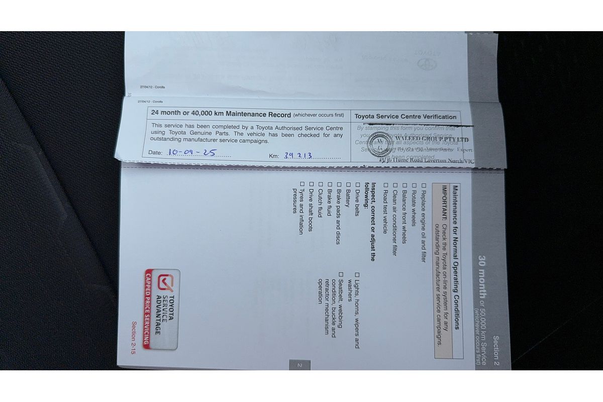 2021 Toyota Corolla Ascent Sport MZEA12R