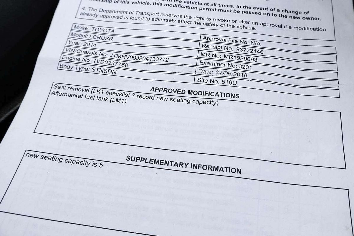 2014 Toyota Landcruiser GXL VDJ200R