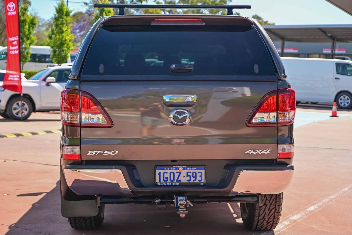 2018 Mazda BT-50 GT (4x4) MY17 UPDATE 4X4