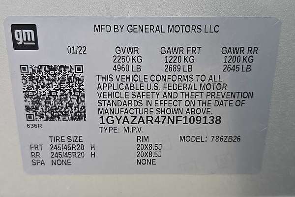 2022 Cadillac XT4 FWD Luxury