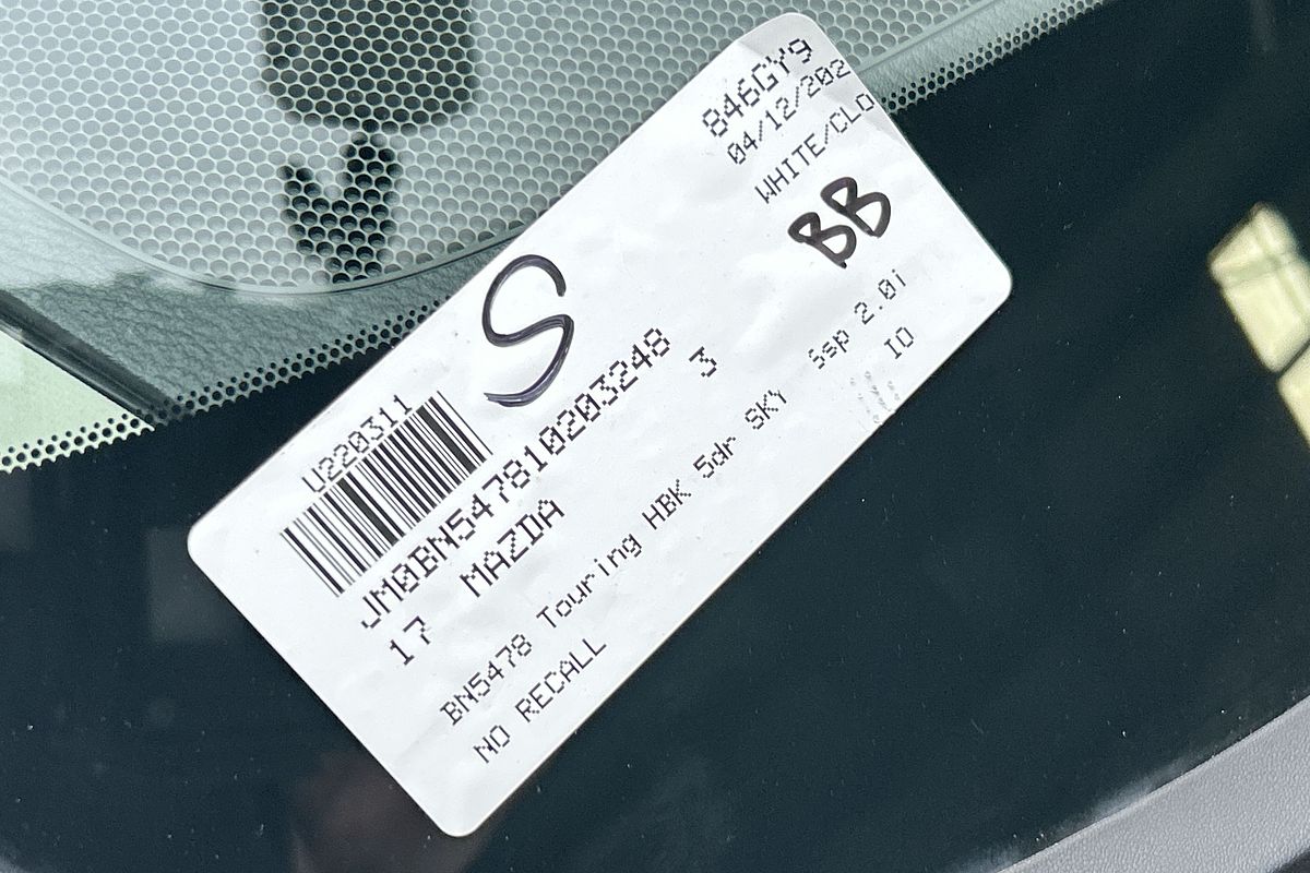 2017 Mazda 3 Touring BN Series