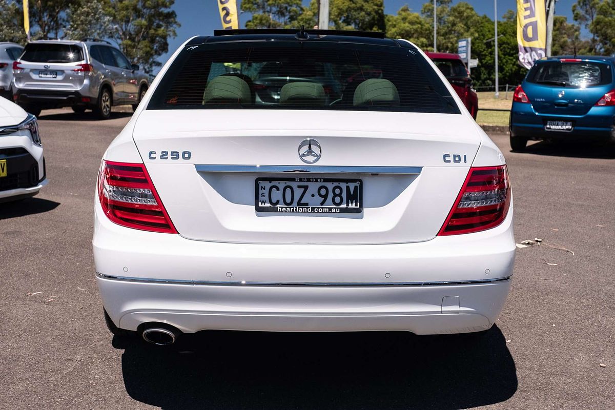 2013 Mercedes-Benz C-Class C200 CDI W204