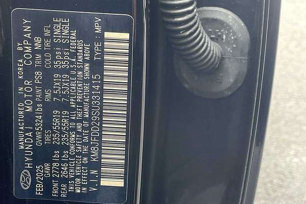 2025 Hyundai Tucson Limited