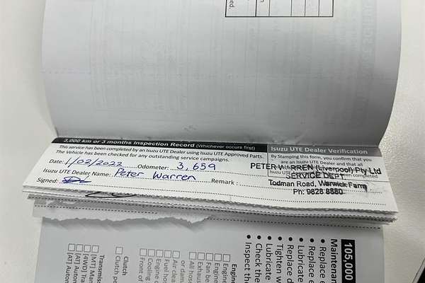 2021 Isuzu D-MAX SX High Ride Rear Wheel Drive