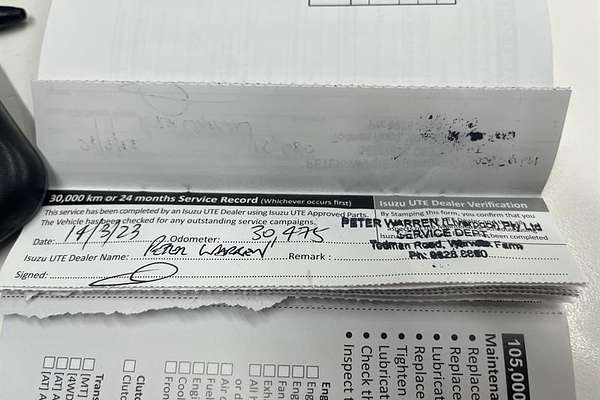 2021 Isuzu D-MAX SX High Ride Rear Wheel Drive