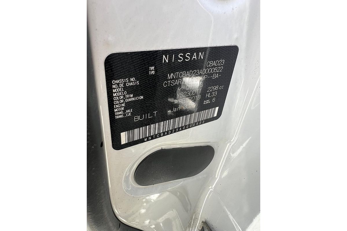 2021 Nissan Navara ST D23 Rear Wheel Drive